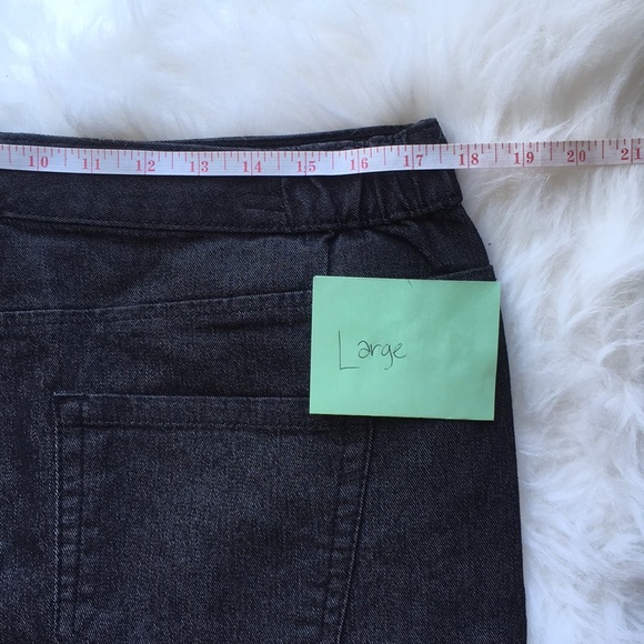 Black Denim Skirt - Picture 8 of 8